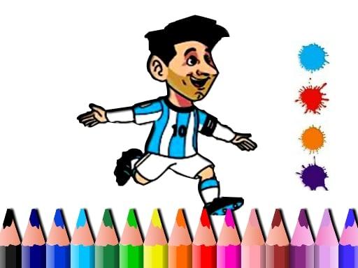 BTS Messi Coloring Book game cover